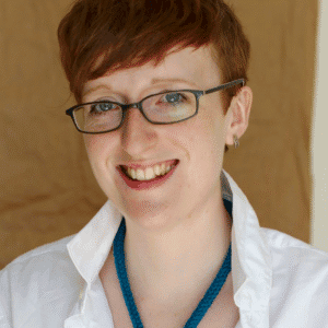 Catherine Stewart is a playwright and choreographer who, as a participatory artist, invites communities into acts of storytelling that satirically interrogate the systems that fail us through the perspective of dynamic women+ characters.